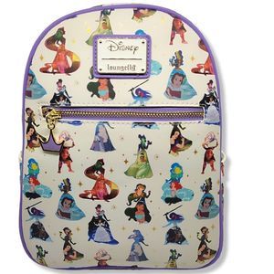 Loungefly Disney Princesses Dress Graphic Mini Backpack Bag Limited Edition New
